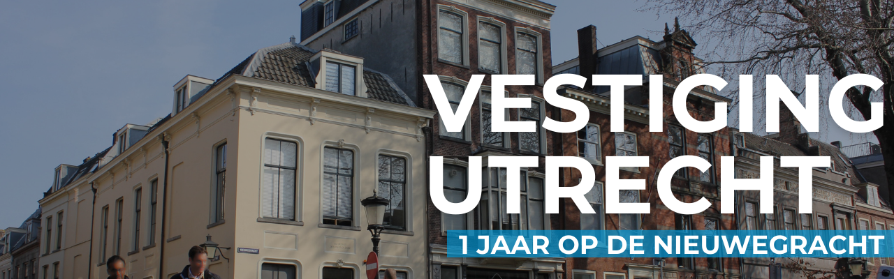 We vieren één jaar aan de Nieuwegracht!