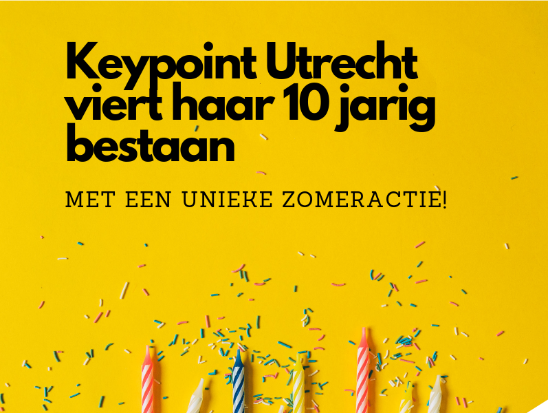 Keypoint Utrecht is jarig en deelt uit 